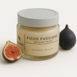 Vela Aromática de cera de coco Ficus Passione